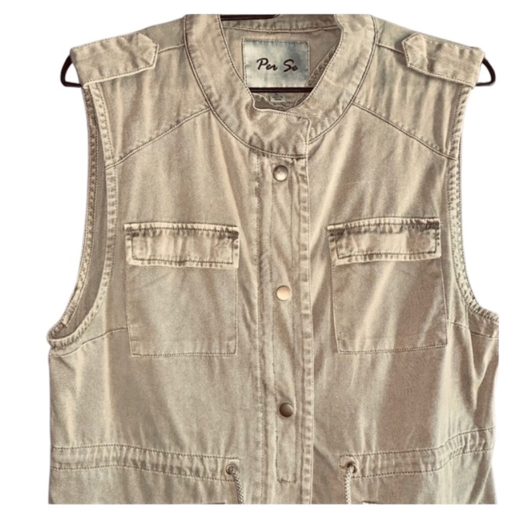 🛑 SOLD ‼️ PER SE | OLIVE / ARMY GREEN WOMENS VEST